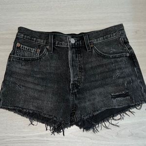 Black Levi short Cutoffs FITS SIZES 2-4